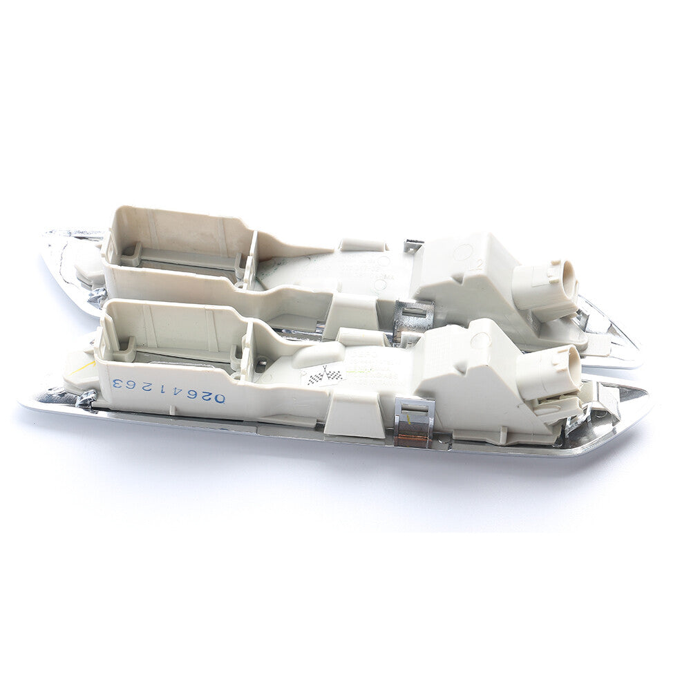 Pair Chrome Trim Turn Indicator Lamp for BMW 5 Series 528i 525i 550i Left Right