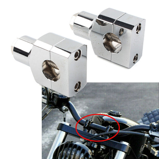 for Harley for Honda 1 Motorcycle Handlebar Handle Bar Adapter Risers Clamp Mounts