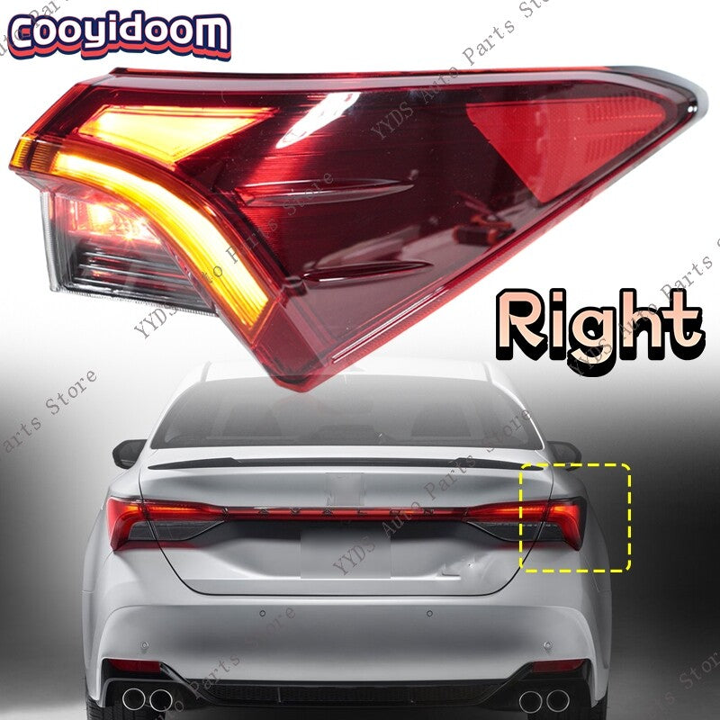 Right for Toyota for Avalon 2019-2021 Tail Light Assembly Turn Signal Brake Lamp