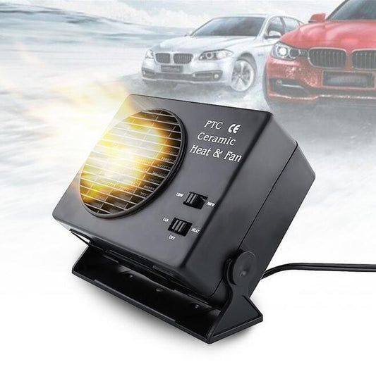 2 in 1 Electric Car Ceramic Heating Cooling Dryer Warmer Fan Demister Defroster