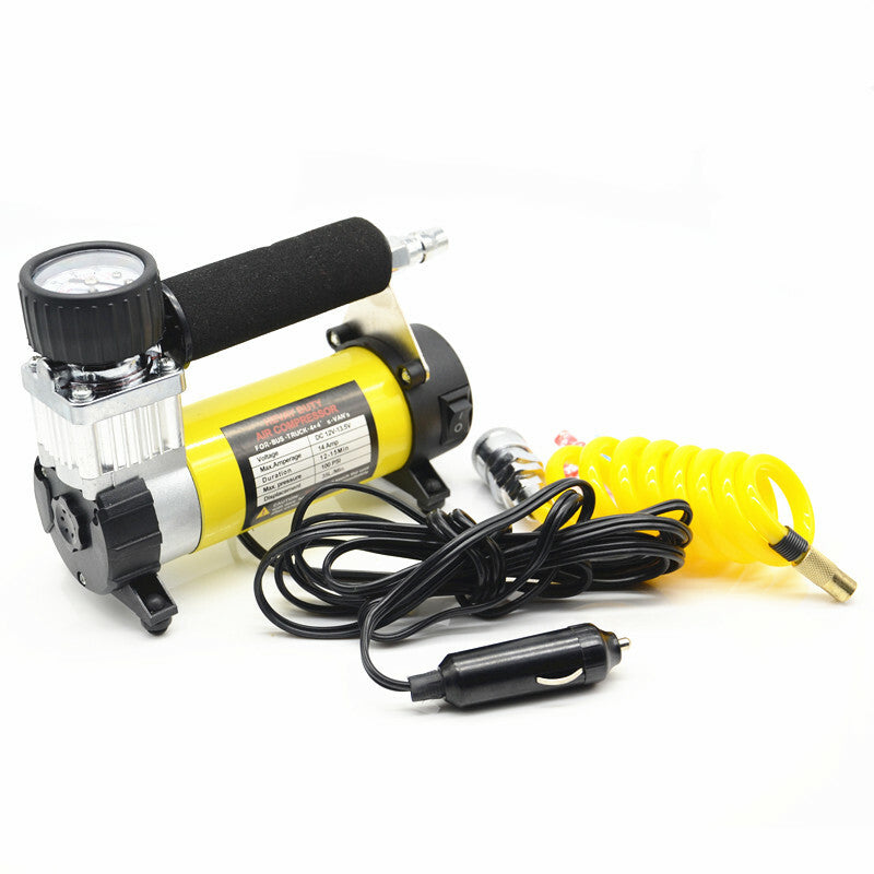 100 PSI Car Wheel Tire Inflator Electric Pump Air Compressor Tyre Tool
