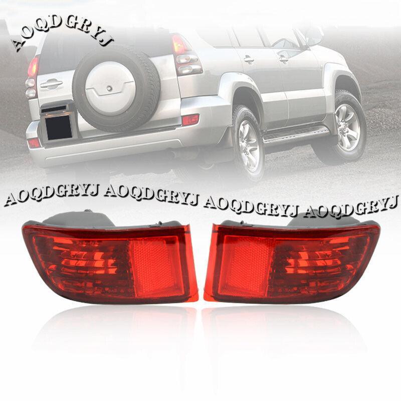 Red Rear Bumper Fog Lamp Housing Fits for Toyota Prado LC120 FJ120 2003-2009