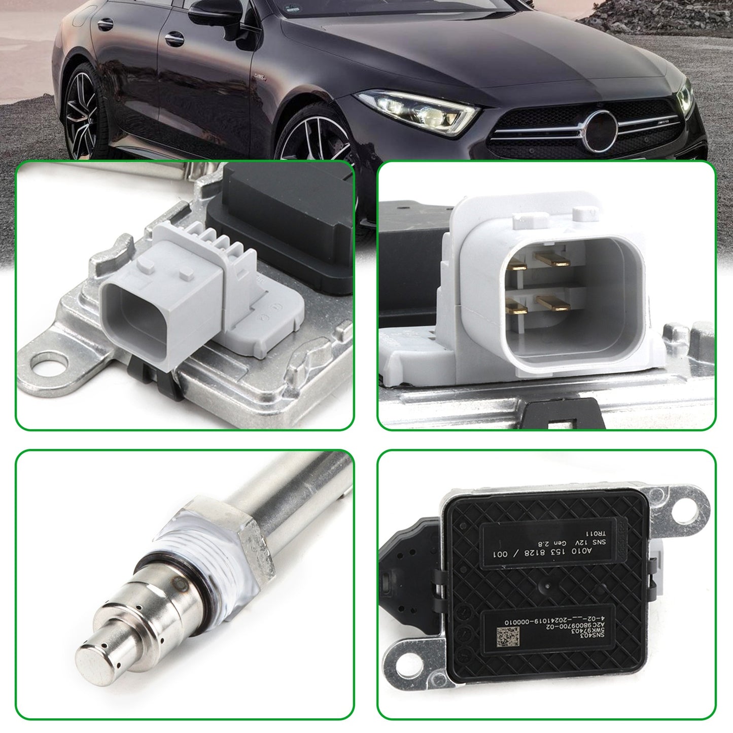 For 2010-12 6.7L L6 2871978 NOx Sensor Nitrogen Oxide 2894939 2894939RX