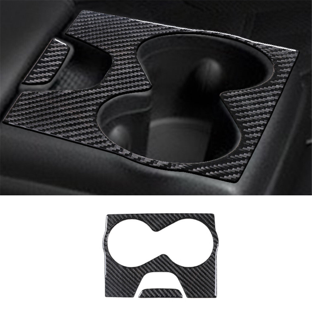 Gloss Black Rear Center Cup Holder Panel Cover Trim for Chrysler 200 2015-2017