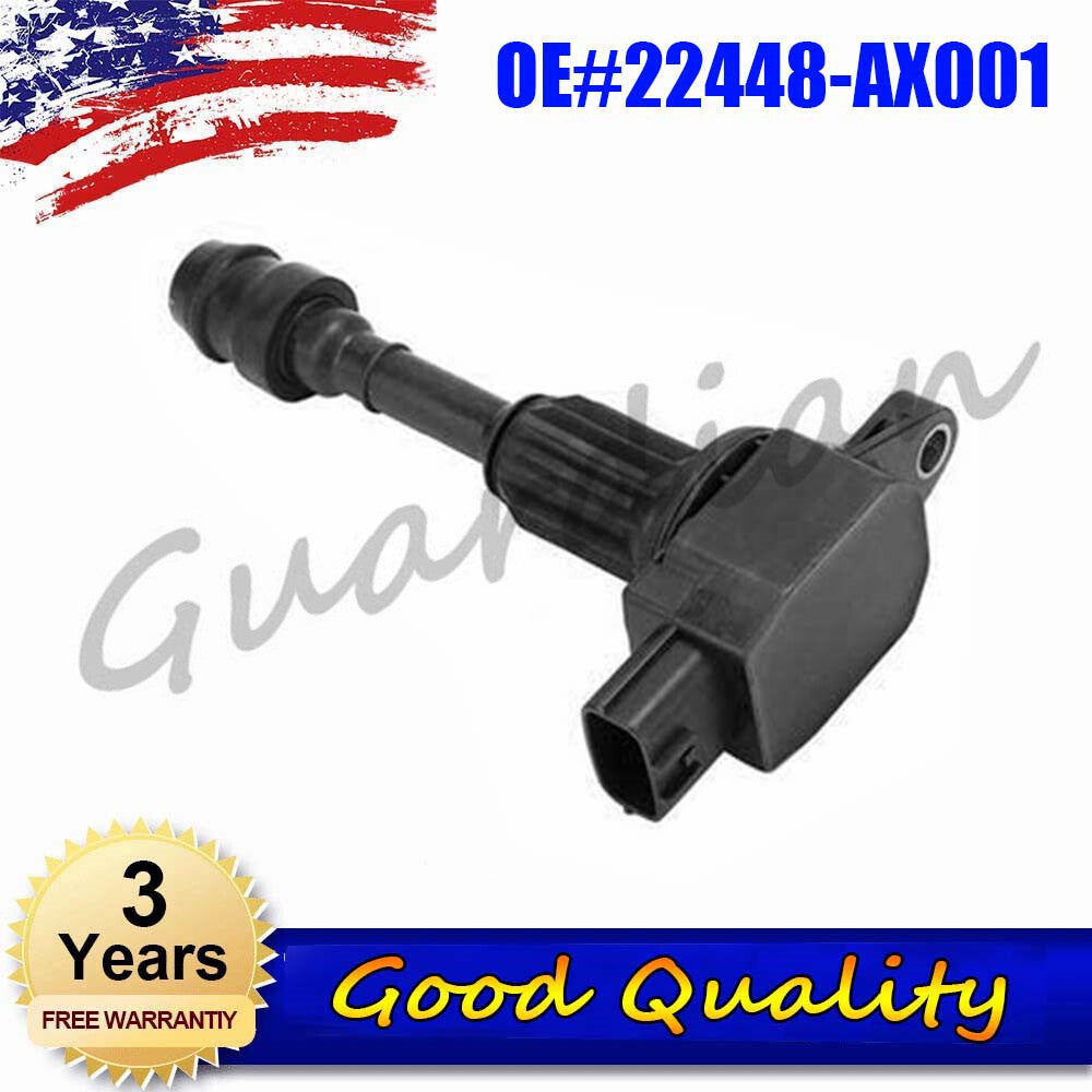 Ignition coil 22448-AX001 is suitable for Nissan Note 1.4L MICRA III 1.0L/1.2/1.4L C+C. (March)