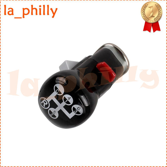 for Volvo FH FM Truck Shift Knob 6 Gear ABS+Metal Black 12MM Internal