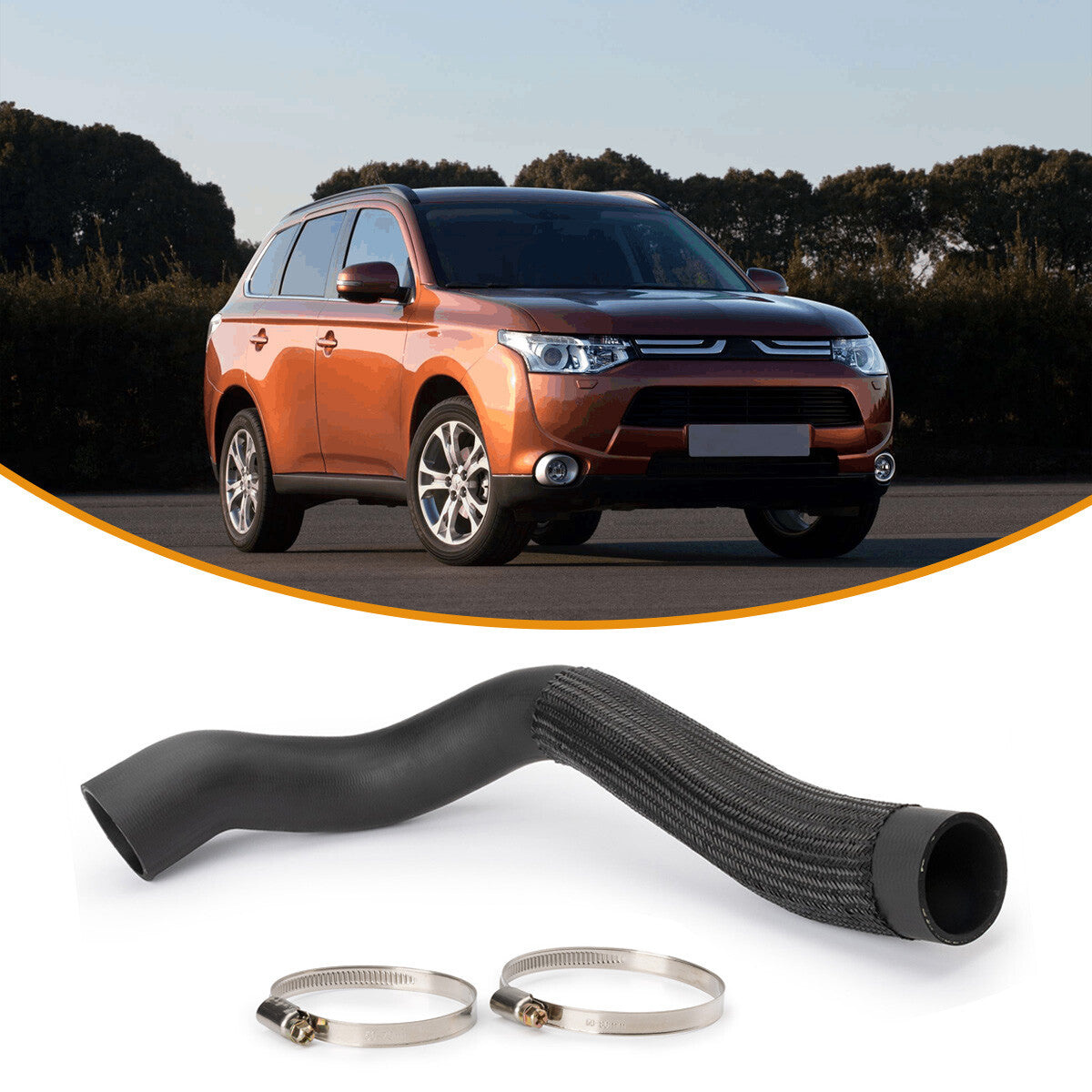 1PC Pipe Hose New Black for MITSUBISHI Pajero 2005-2014 3.2L Diesel 1505A200
