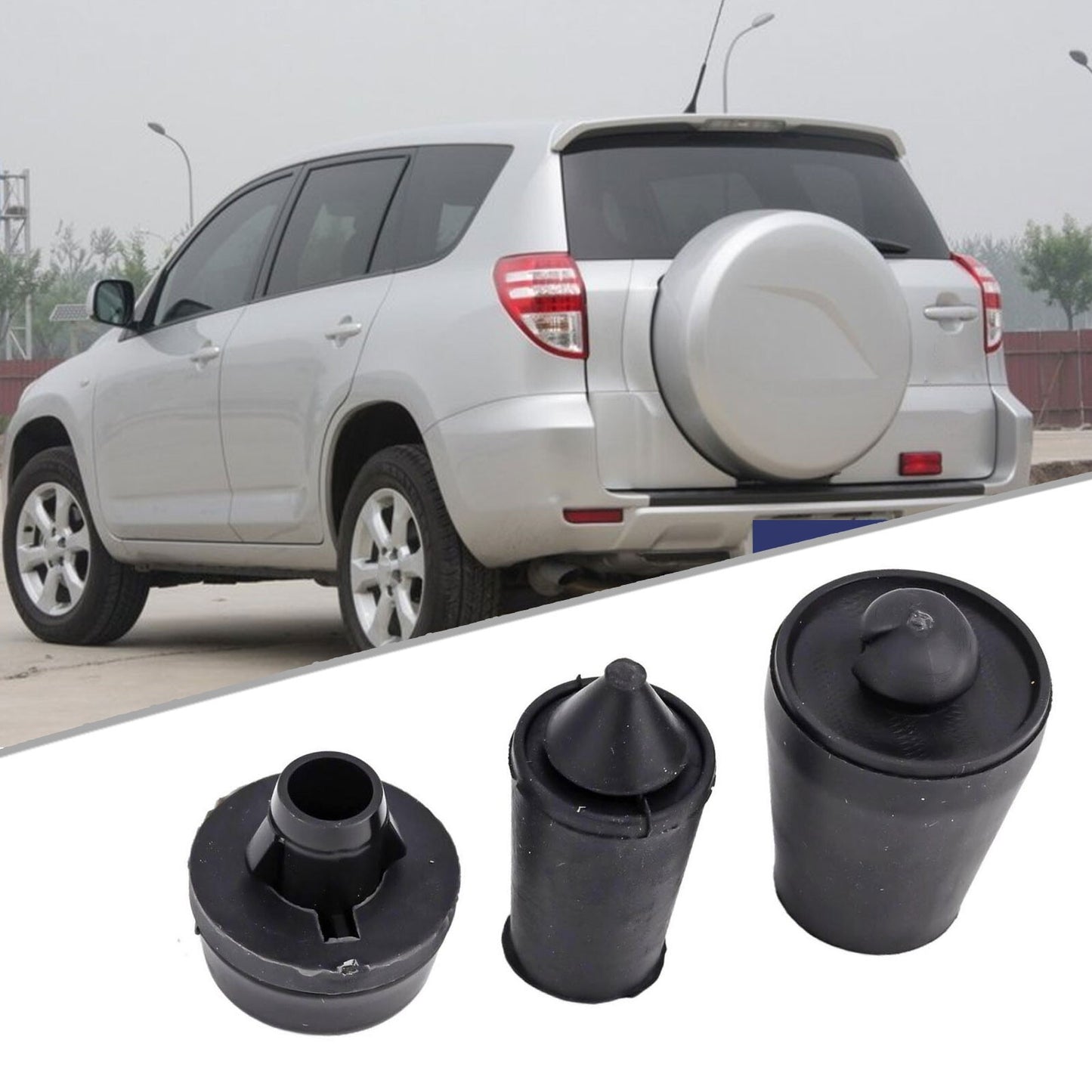 Durable performance rear damping blocks for Toyota RAV4 0912