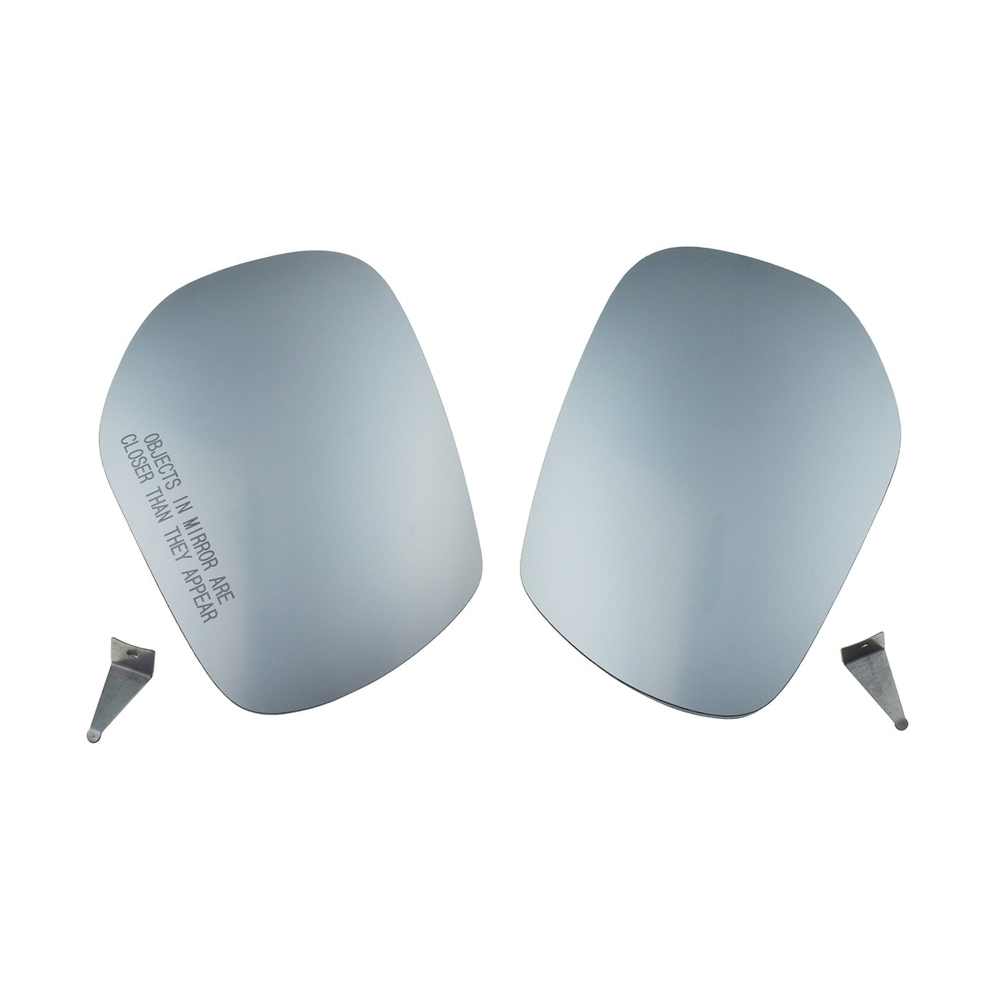 A pair of heated side mirrors suitable for Infiniti Q50, Q60, Q70, Q70L, and QX30.