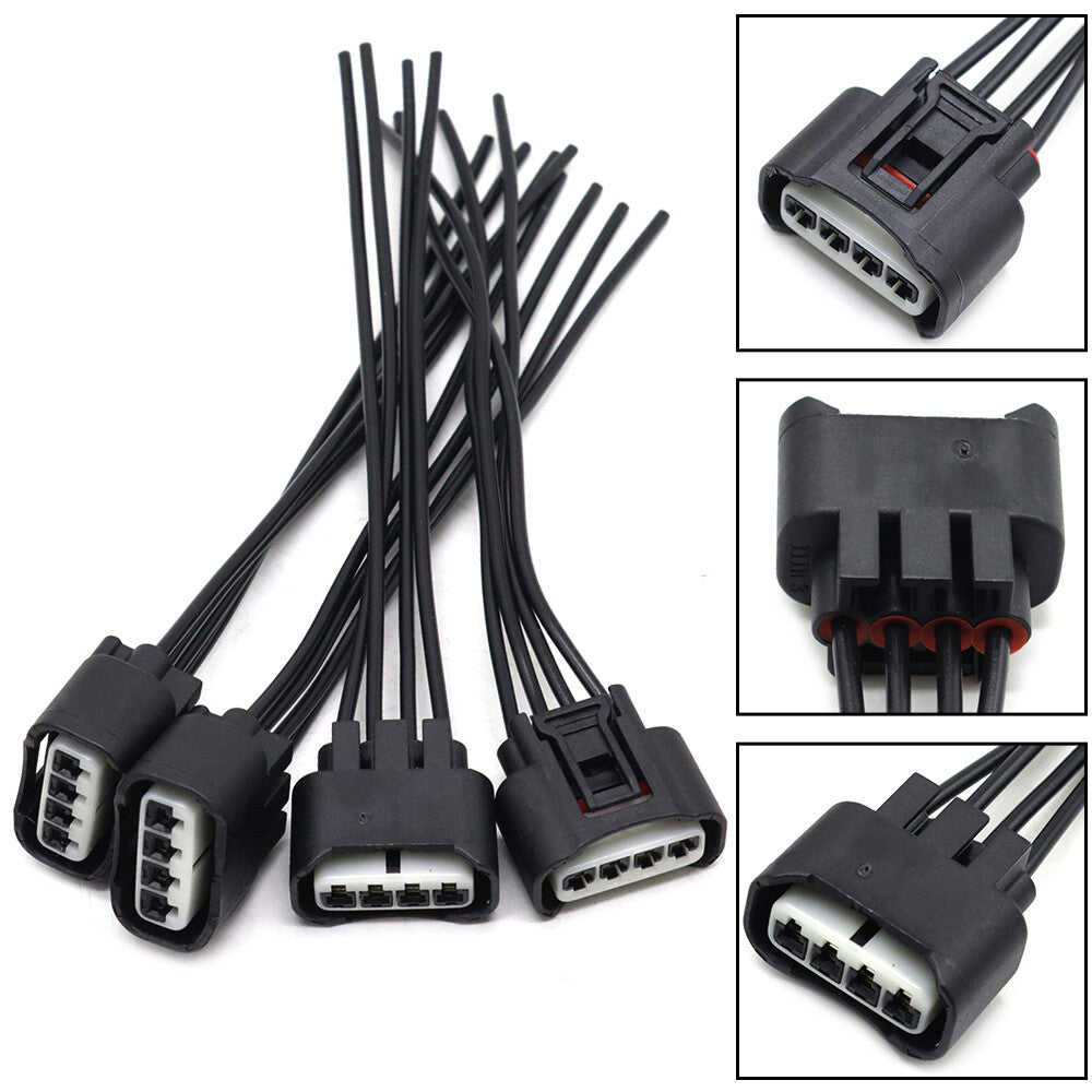 4pcs Ignition Coils Connector Plug Harness for Lexus RX350 for Toyota for Camry for Sienna