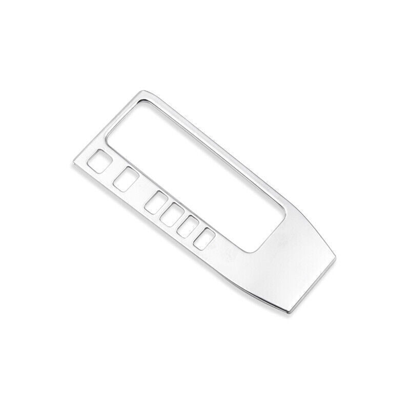 Console Gear Shift Frame Cover Trim Fit for Nissan Sentra 2020-2022 Silver Steel