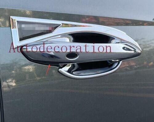 For Car for Hyundai Santa Cruz 22-23 Chrome Exterior Side Door Handle Cover Trim 4x