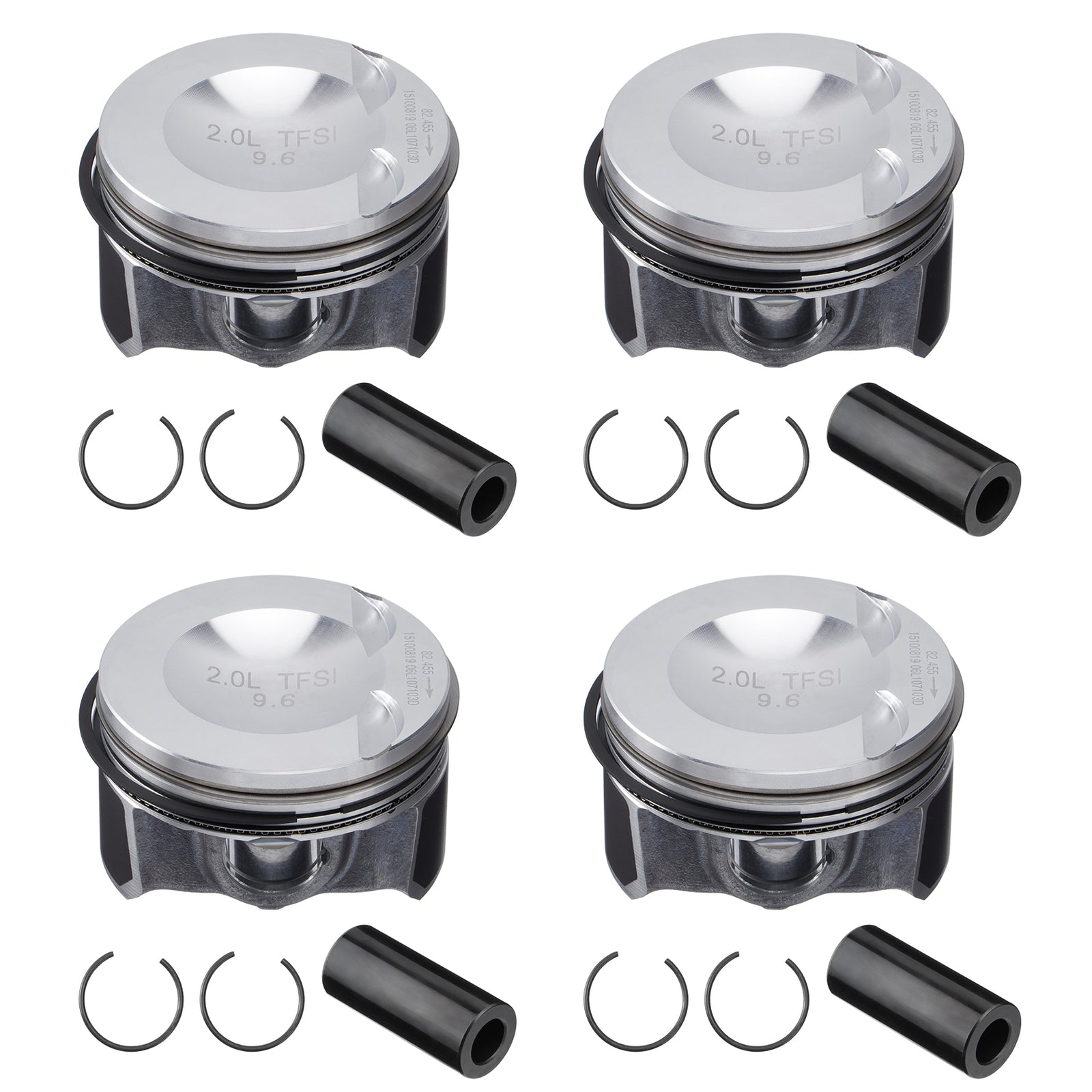 06H107065DM OE Upgraded Piston Set ¦µ23mm for VW for Tiguan for AUDI A4 Q5