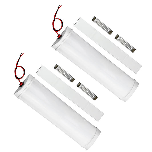 Plastics+Acrylic 12V 72 LED Strips Light Durable For RV Camper Trailer Trunk