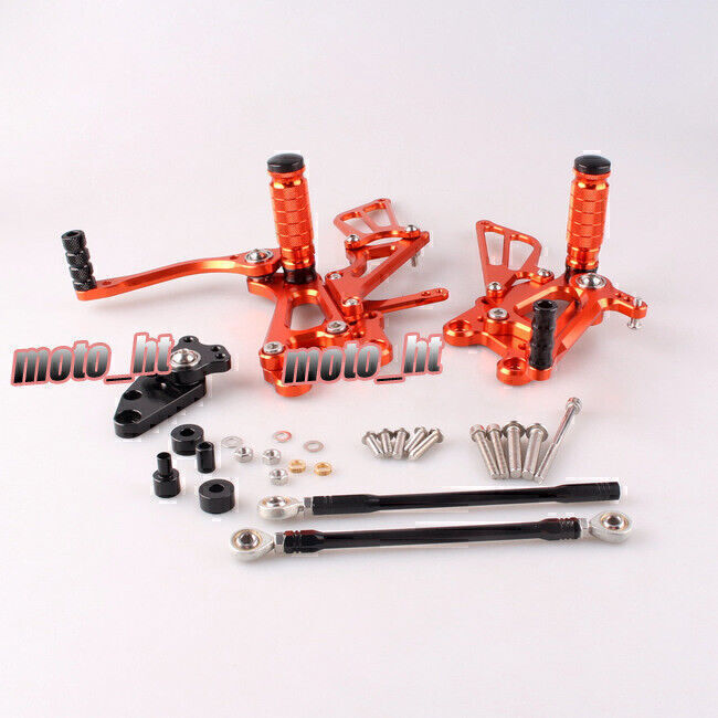 for Honda CBR 600RR F5 2007-2014 Rearsets Kit Footrest Footpegs