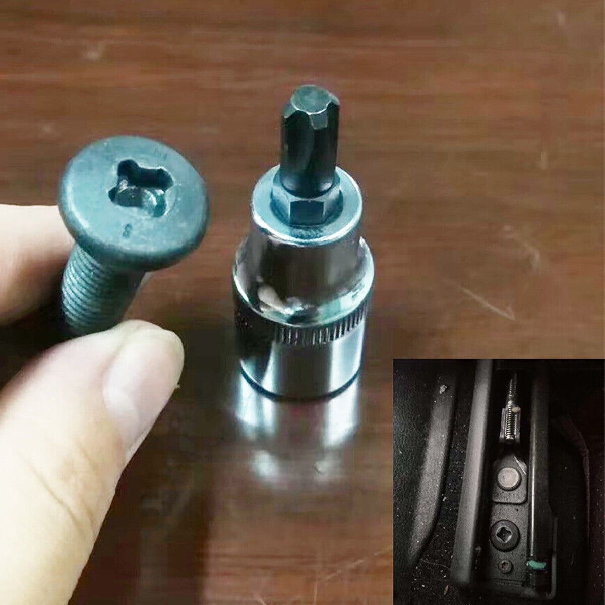 Car for seat screw removal socket removal tool 1/2 inch DR 4 thread suitable for Jeep Cherokee