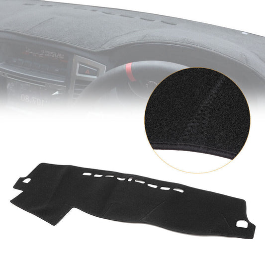 Dashboard Dash Cover Mat Pad Interior Dashmat for Mitsubishi Pajero 08-16 Black