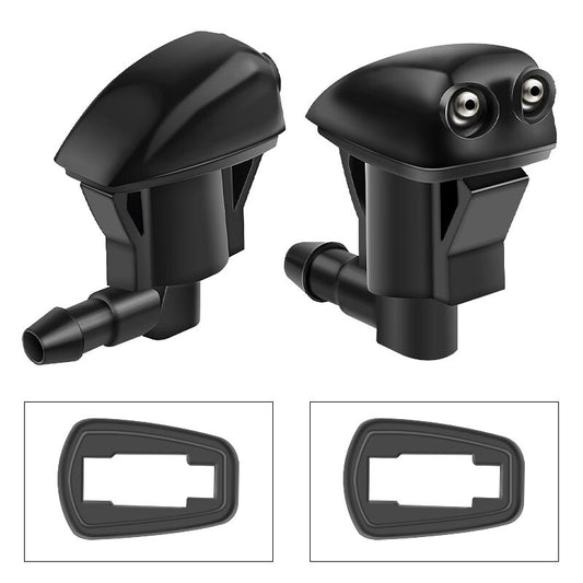 2X Adjustable Front Windshield Car Washer Nozzle Wiper Water Spray Jet Universal