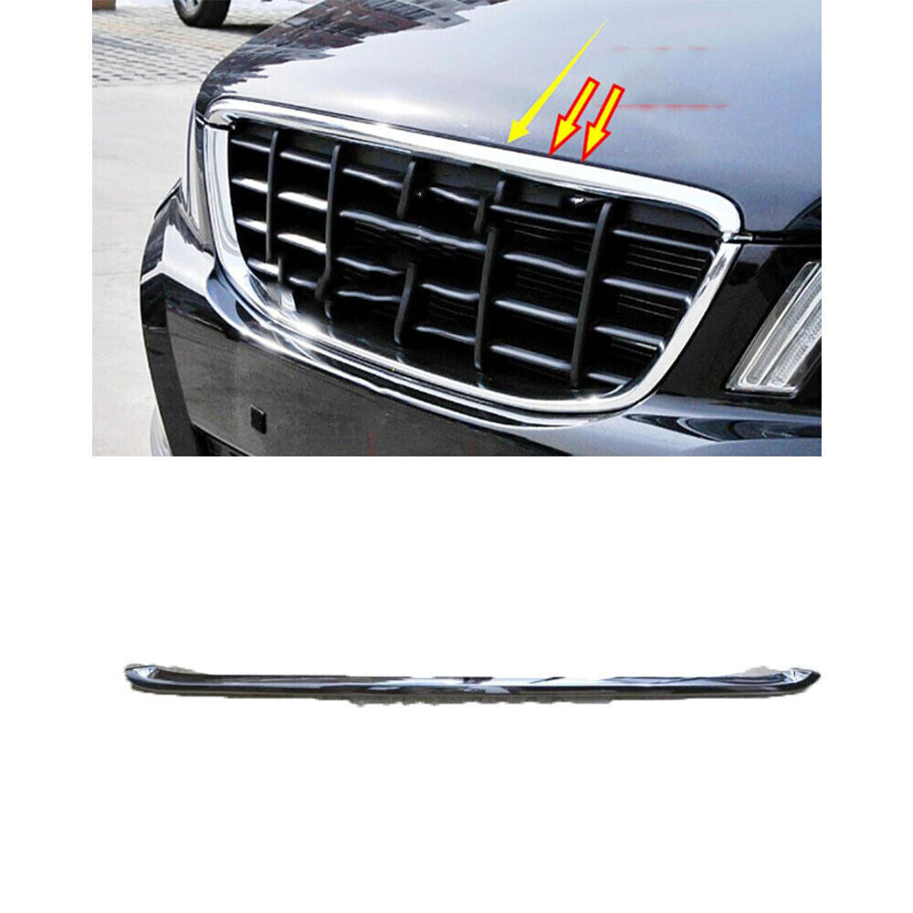 for VOLVO XC60 2009-2013 ABS Chrome Front Hood Bonnet Cover Molding Strip Trim