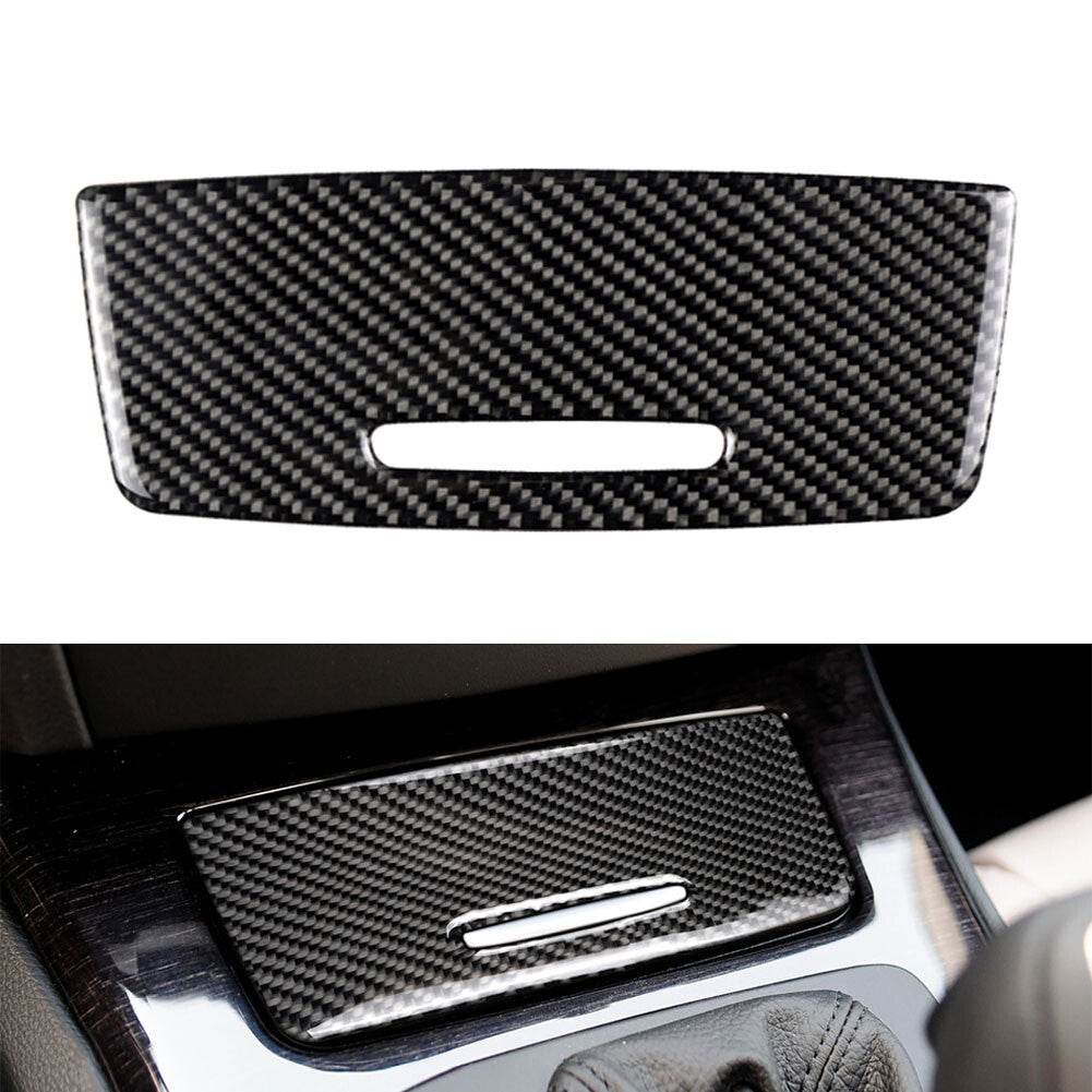 Ashtray Panel Trim Cover Carbon Fiber Fit for BMW 3 Series E90 E92 E93 2005-2012