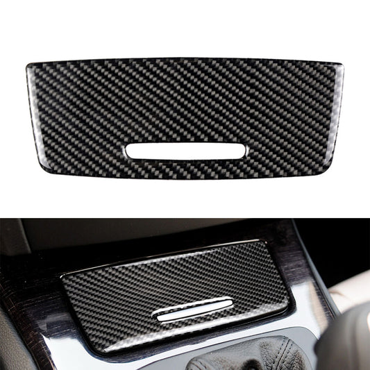 Ashtray Panel Trim Cover Carbon Fiber Fit for BMW 3 Series E90 E92 E93 2005-2012