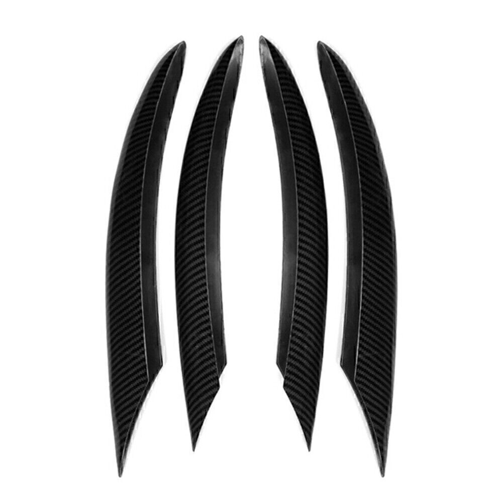 Front Fog Light Cover Trim Fit for Benz C-Class C200 C260 W205 2019+ Carbon Fiber