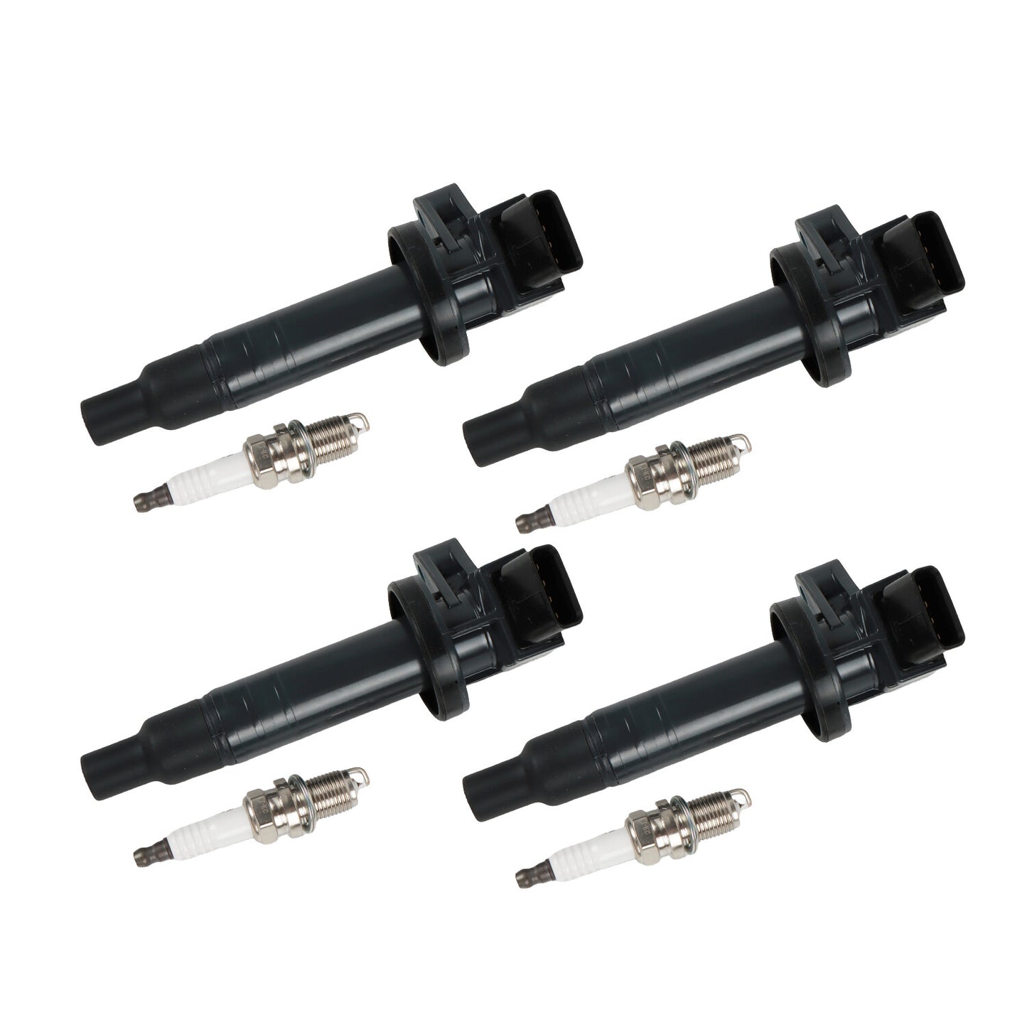 4x Ignition Coils + 4x Iridium Spark Plugs for Corolla for Toyota Matrix Celica00-08