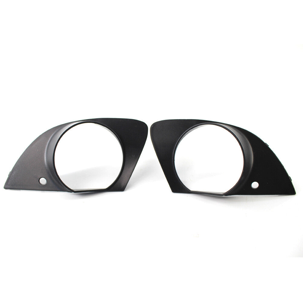 Front Bumper Grill Fog Light Lamp Black Cover for BMW E65 E66 750i 760Li 2006-08