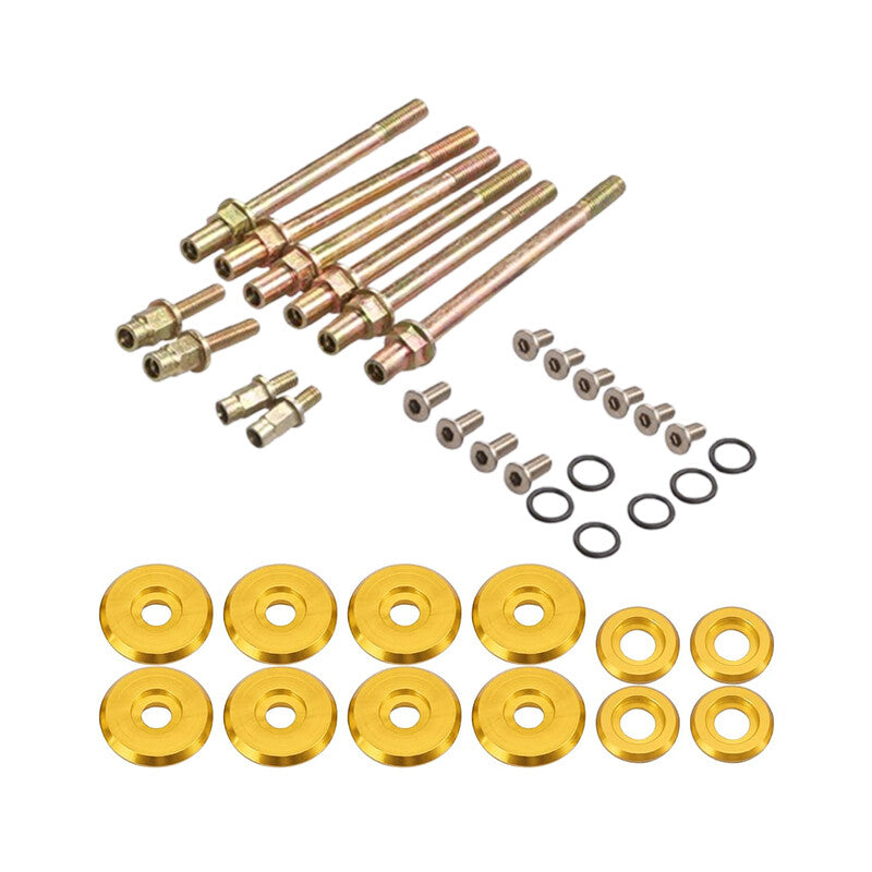 Low Profile Engine Valve Cover Washer Bolt for Acura for Honda for Civic RSX K20 24 Gold