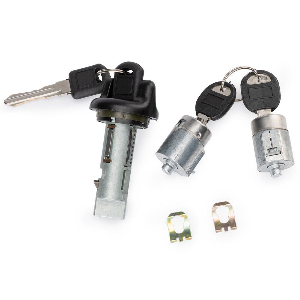 Ignition Key Switch Lock Cylinder Door Lock Tumbler 2 Keys For GM 702671