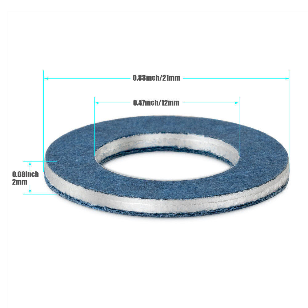 90430-12031 for LEXUS for SCION for TOYOTA Oil Drain Plug Crush Washer Gasket Set of 25