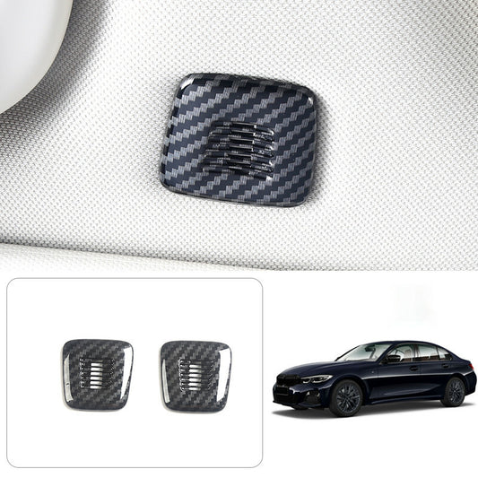 ABS carbon fiber car microphone cover trim for BMW 3 Series G20 330i 2019-2020