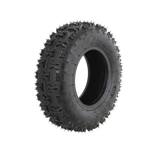 6 inch 4.10-6 Knobby Tyre Tubeless 4.10x6 Go Kart Buggy ATV Quad Scooter Mower