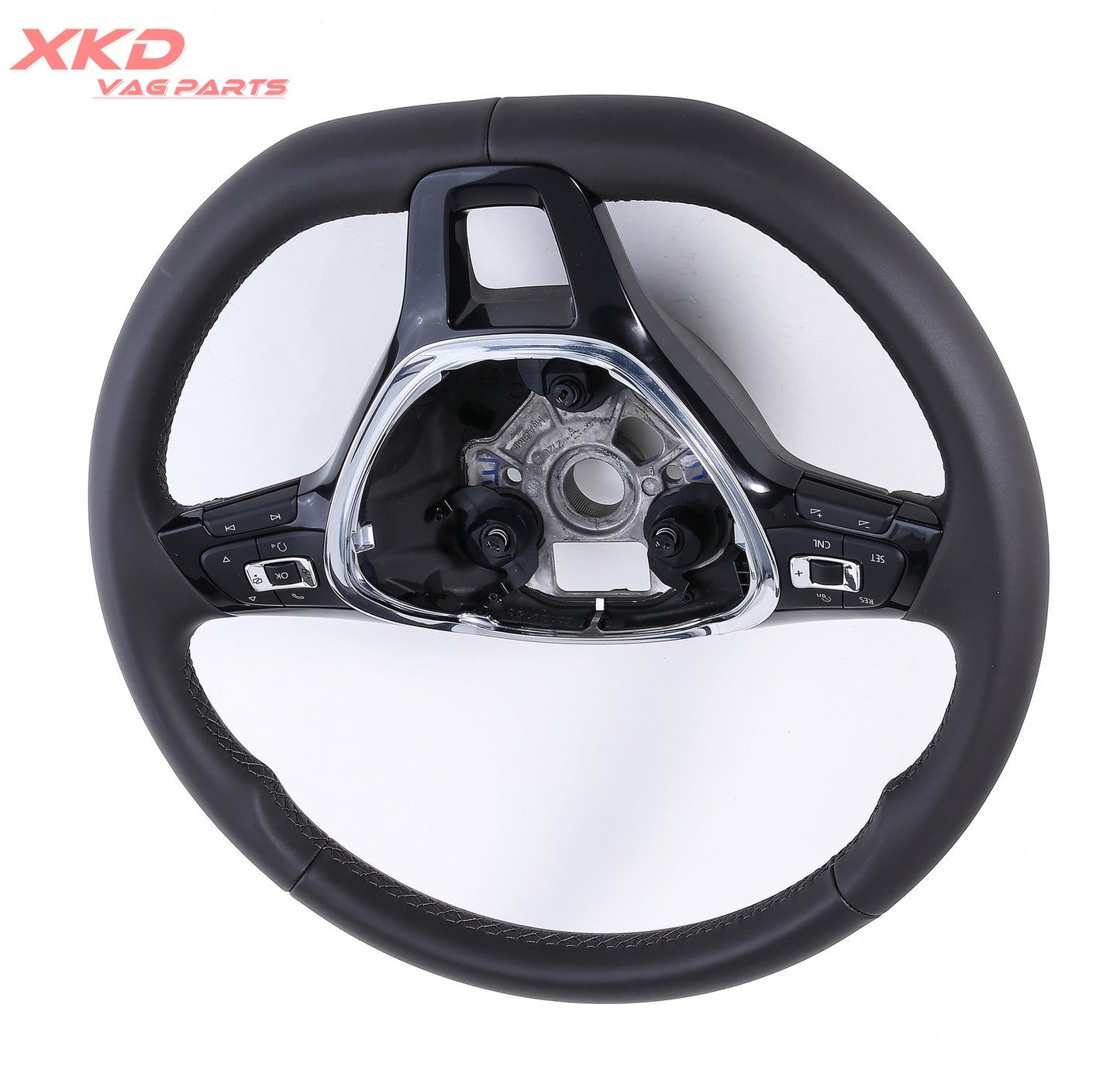 Light brown multi-function steering wheel with cruise control suitable for Volkswagen for Jetta MK6 for Tiguan