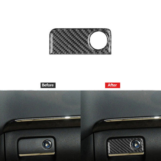Carbon fiber storage box trim for Mercedes-Benz M-Class W164 06-11