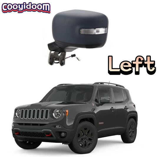 Left for Jeep Renegade 2015-2018 Power Mirror Right Side No Heated Signal Lamp