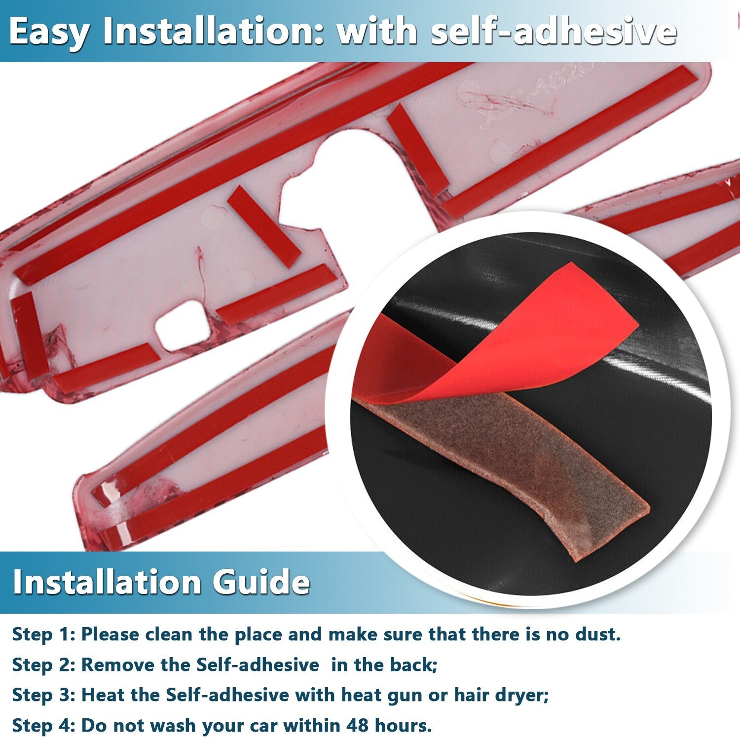 Inner Rearview Mirror Shell Cover Trim for Ford for Mustang 2015-2023 Accessories