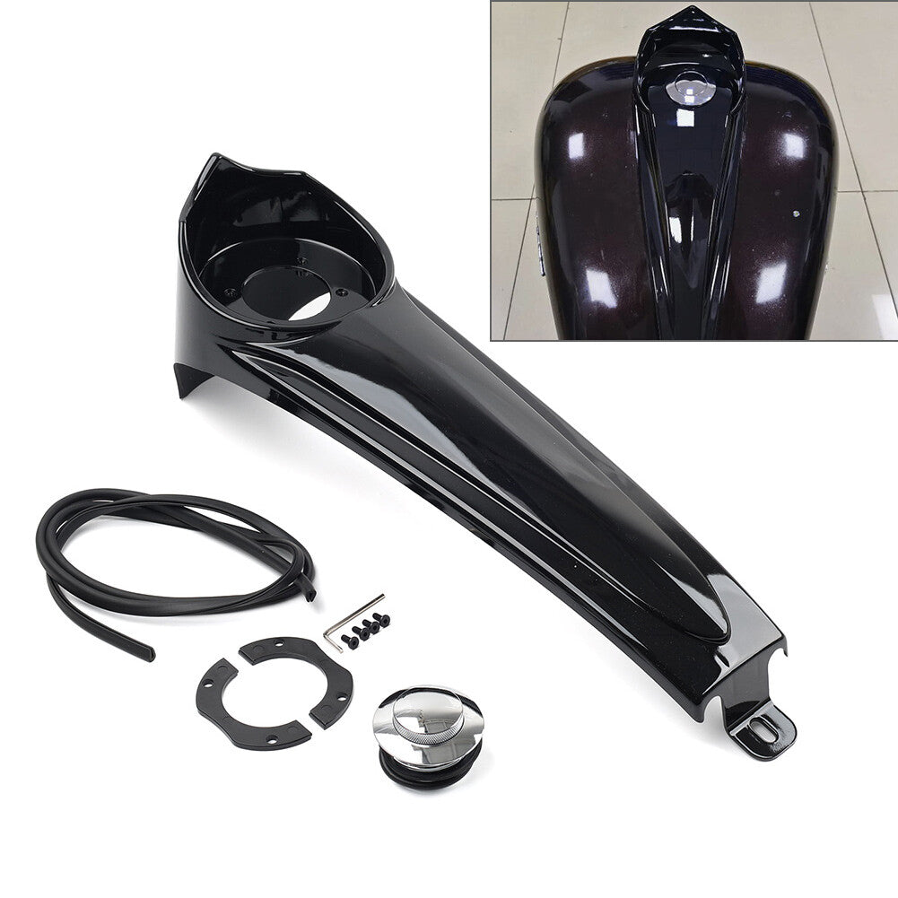 Stretched Dash Panel + Gas Tank Cap Cover for Harley Electra Street Glide 86-07