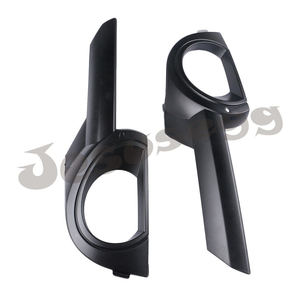 Pair Front LH+RH Fog Lights Lamp Cover Trim Grill Grille for Audi Q7 2007-2009