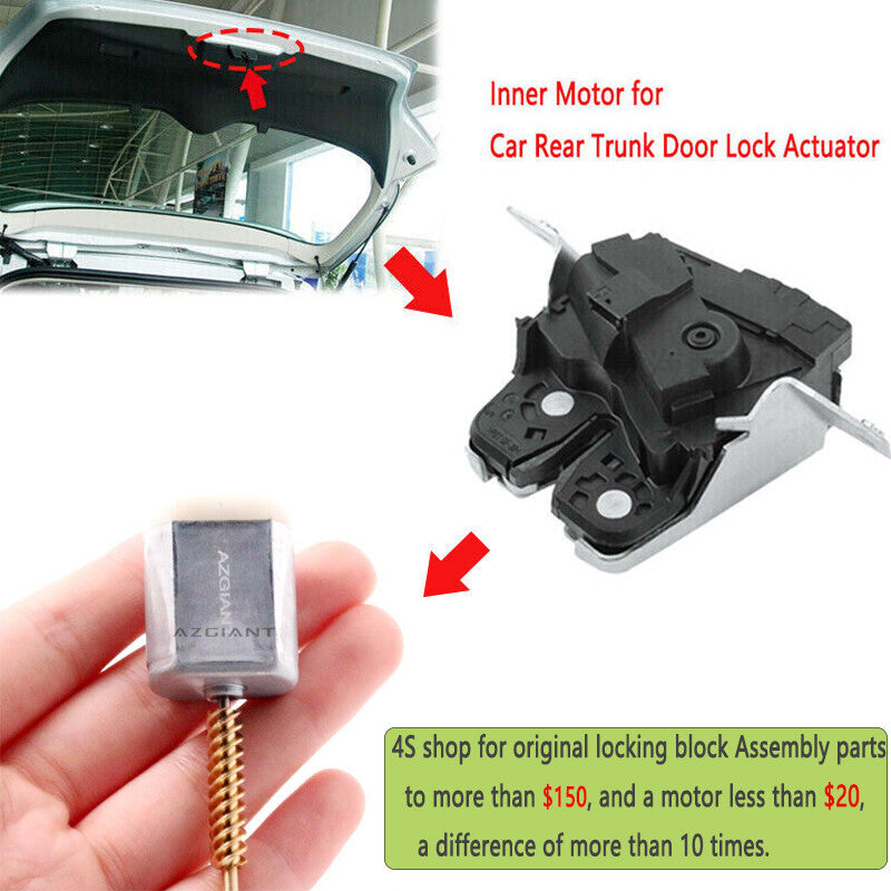 The tailgate lock actuator motor is suitable for 2009-2018 for Subaru Forester and 2013-2019 Crosstrek models.