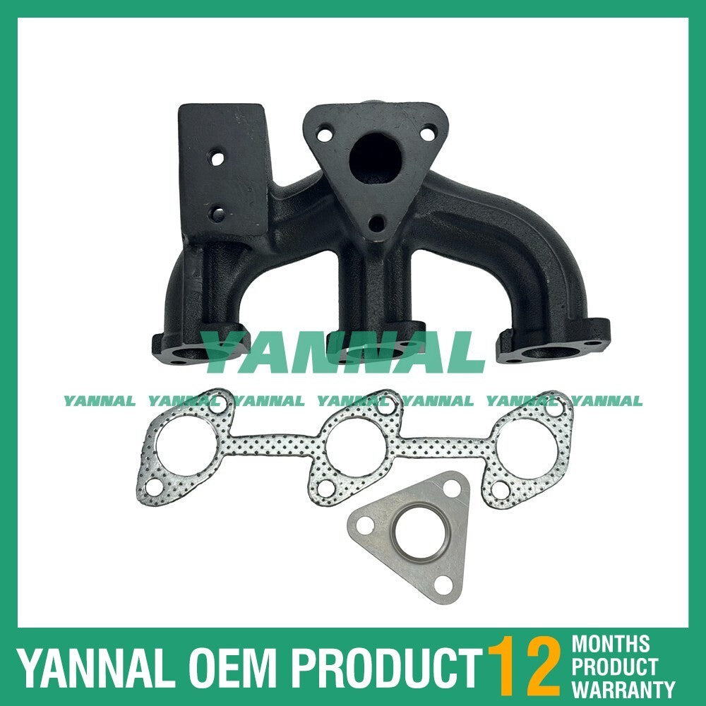 new 1E038-12312 exhaust manifold for Kubota D1105 engine