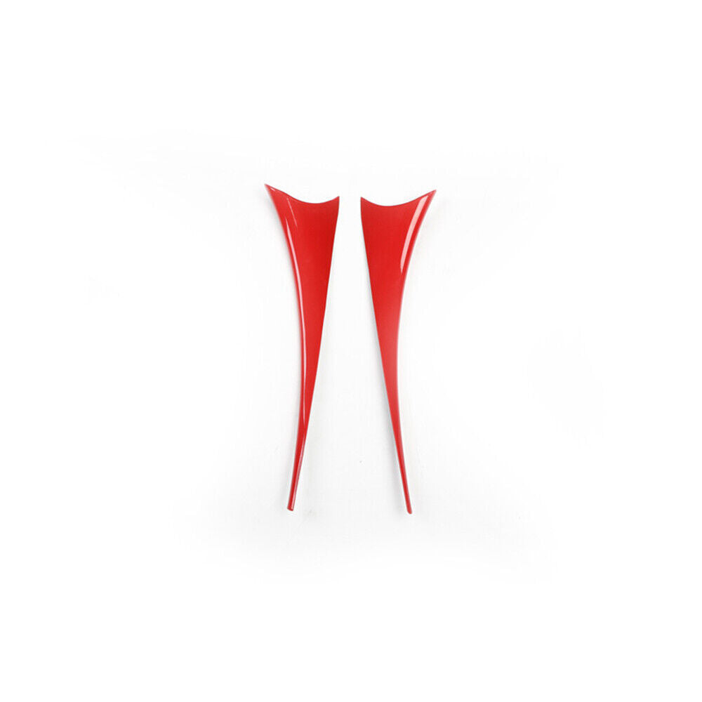 Car Inner Gear Shift Both Side Cover Trim 2 Fit for Lexus IS 2006-11 Bright Red