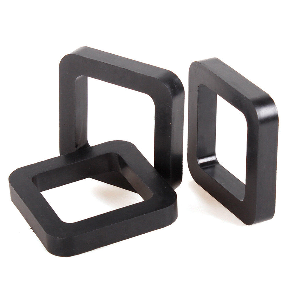 3-Pack 2-inch Hook Receiver Muffler Pads for Adjustable Ball Seats to Reduce Traction on Rattles