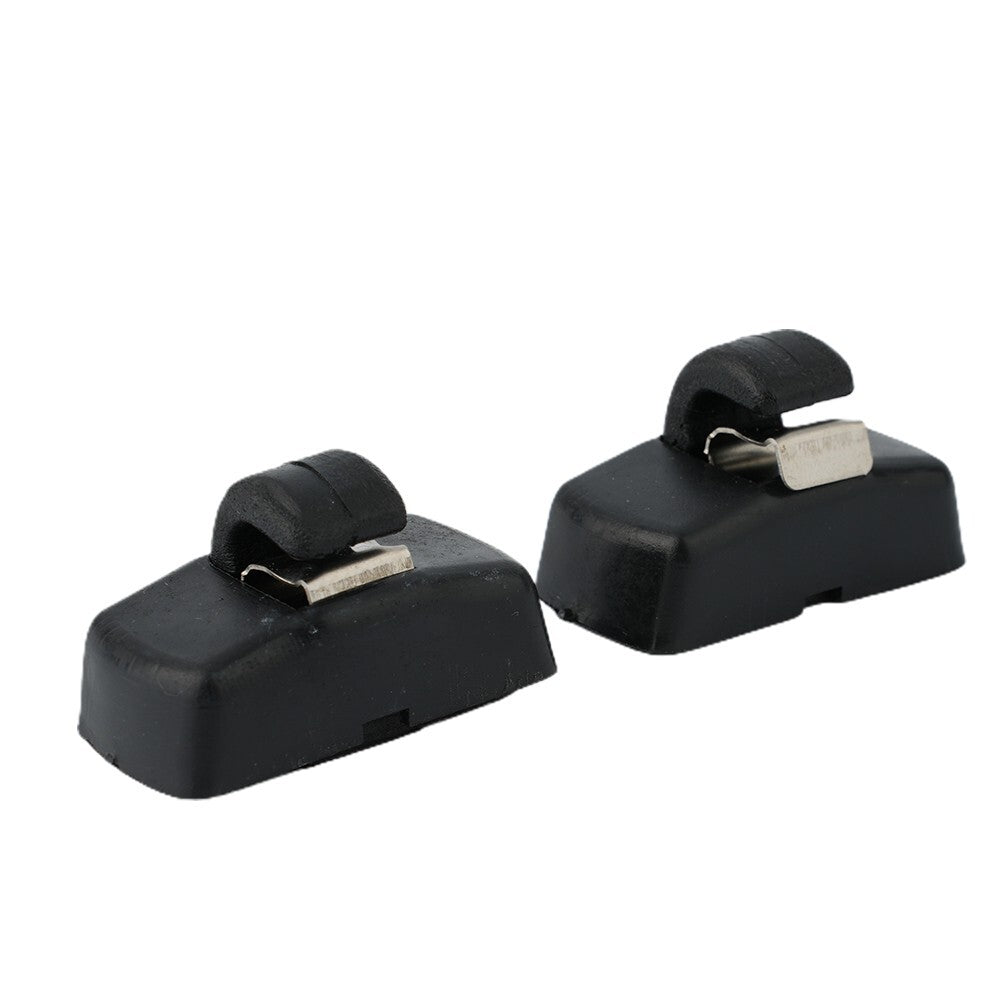 Clip fastener parts and accessories, 50 pieces, for white truck and bus panels.