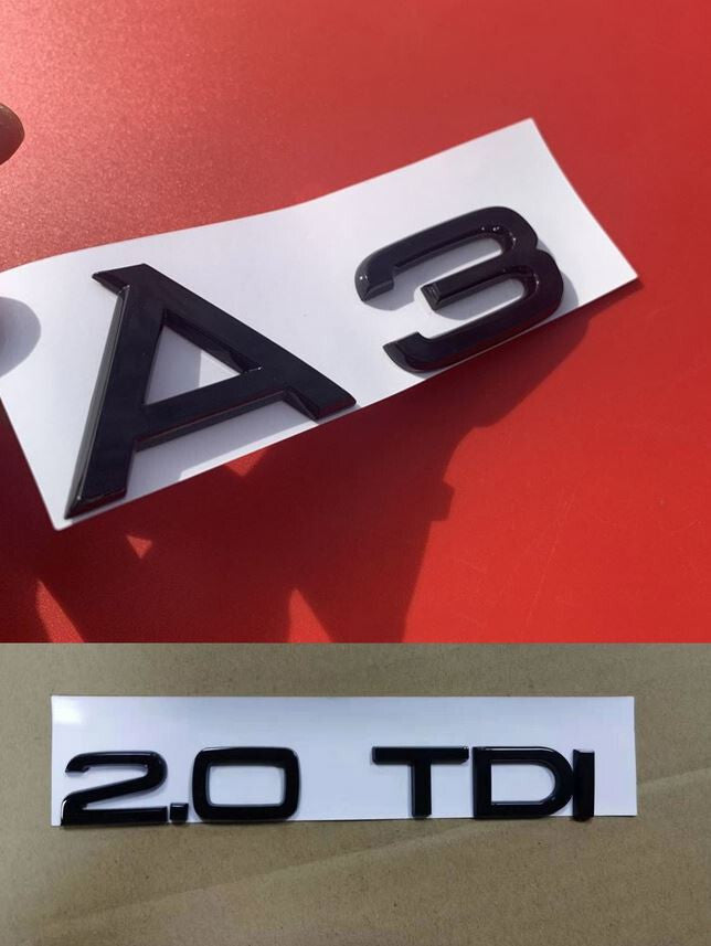 ABT logo decal badge barbecue hood front badge chrome for seat