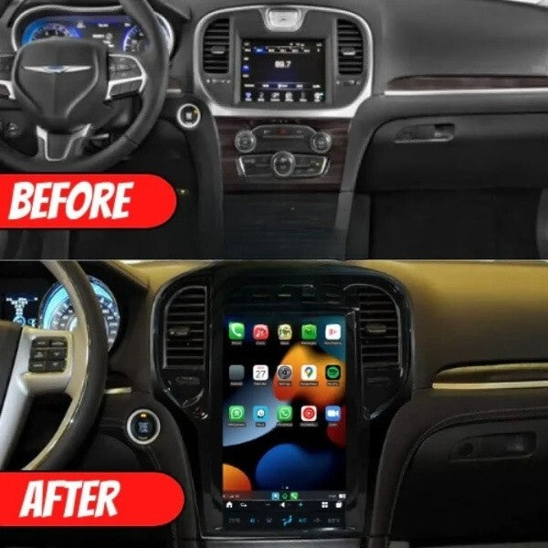 for Chrysler 300c 300s 2011-2022 Car Radio for Tesla Screen Stereo Receiver