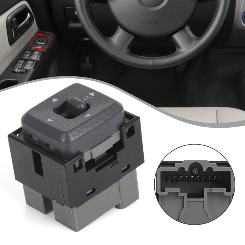 Rear View Power Mirror Control Switch Adjust Knob for Chevrolet Colorado 2005-06