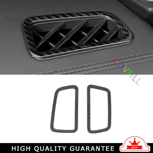 Car Inner Instrument LR Air Outlet Vent Trim for Kia K5 2021-2022 Carbon Fiber