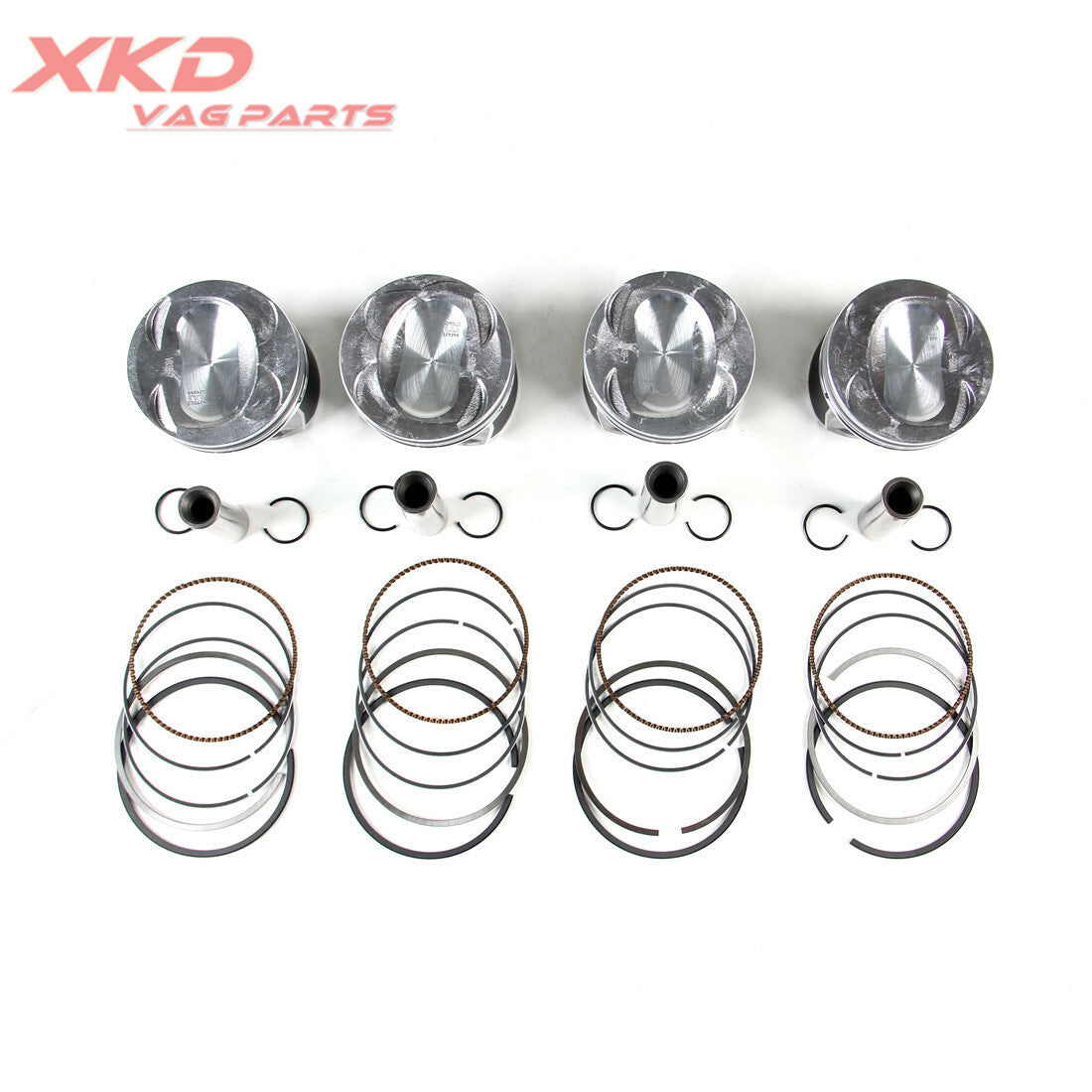 1.4TSI Piston Ring Assembly Fit for VW for Jetta for Golf Beetle CAVD CTKA 03C107065CK