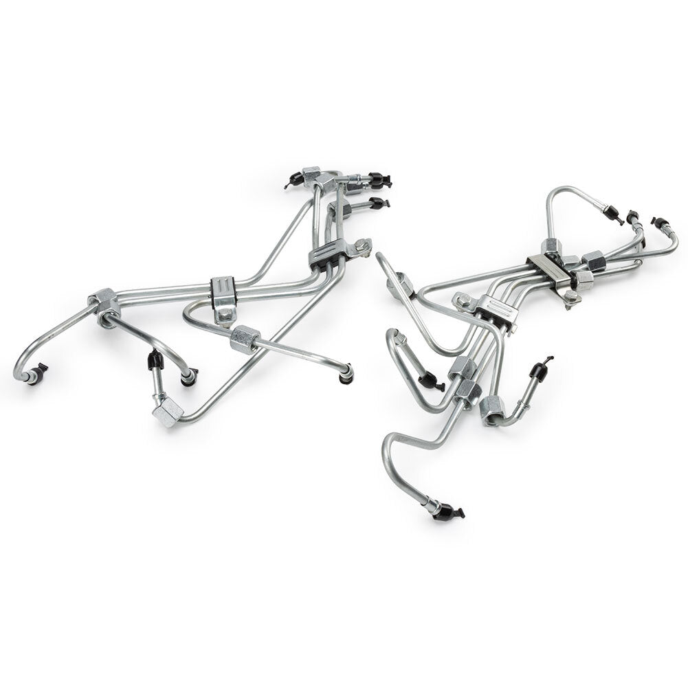 8-piece fuel injection line kit for Ford 6.9L and 7.3L IDI diesel 1983-94 DE8TZ-9A555A